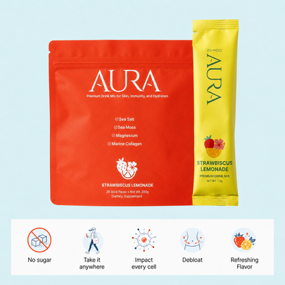 Ocean Aura / Sea moss, marine collagen and ocean mineral powder