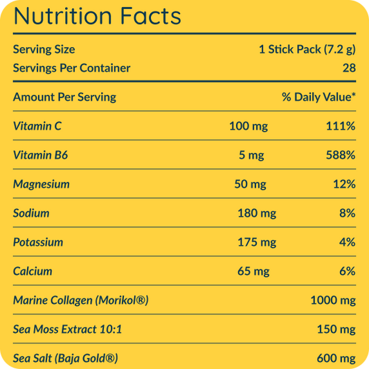 Ocean Aura / Sea moss, marine collagen and ocean mineral powder