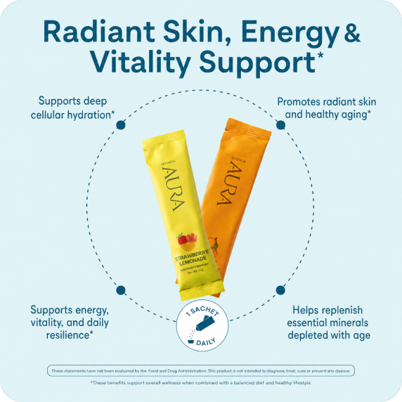 Ocean Aura / Sea moss, marine collagen and ocean mineral powder